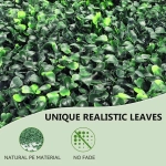 Artificial Faux Leaves Wall Panel 60cm by 40cm (4 Pack) - Image 2